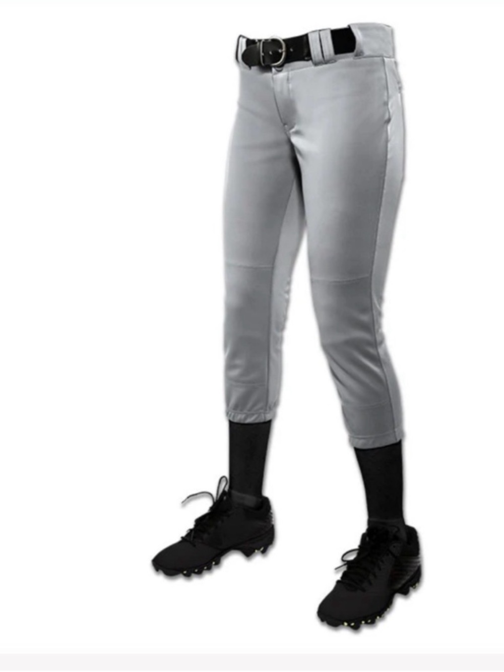 Champro Girls Low Rise Gray Softball Pants NWOT